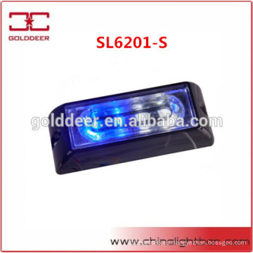 Luces de señal led azul/blanco led luces estroboscópicas luces utilizan en los coches de policía (SL6201-S)